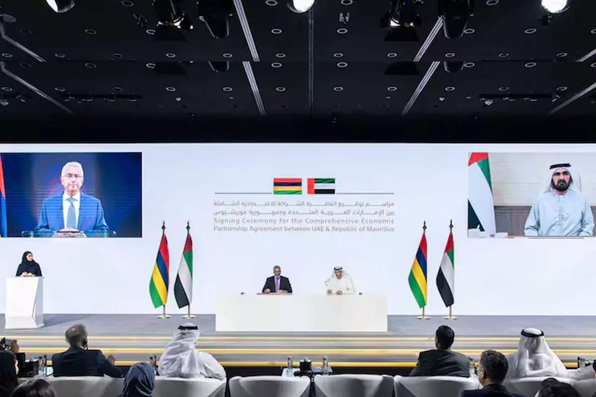 UAE and Mauritius sign comprehensive economic partnership agreement